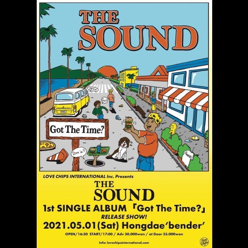 「THE SOUND」 첫 싱글 앨범 ‘Got The Time?’ RELEASE SHOW!