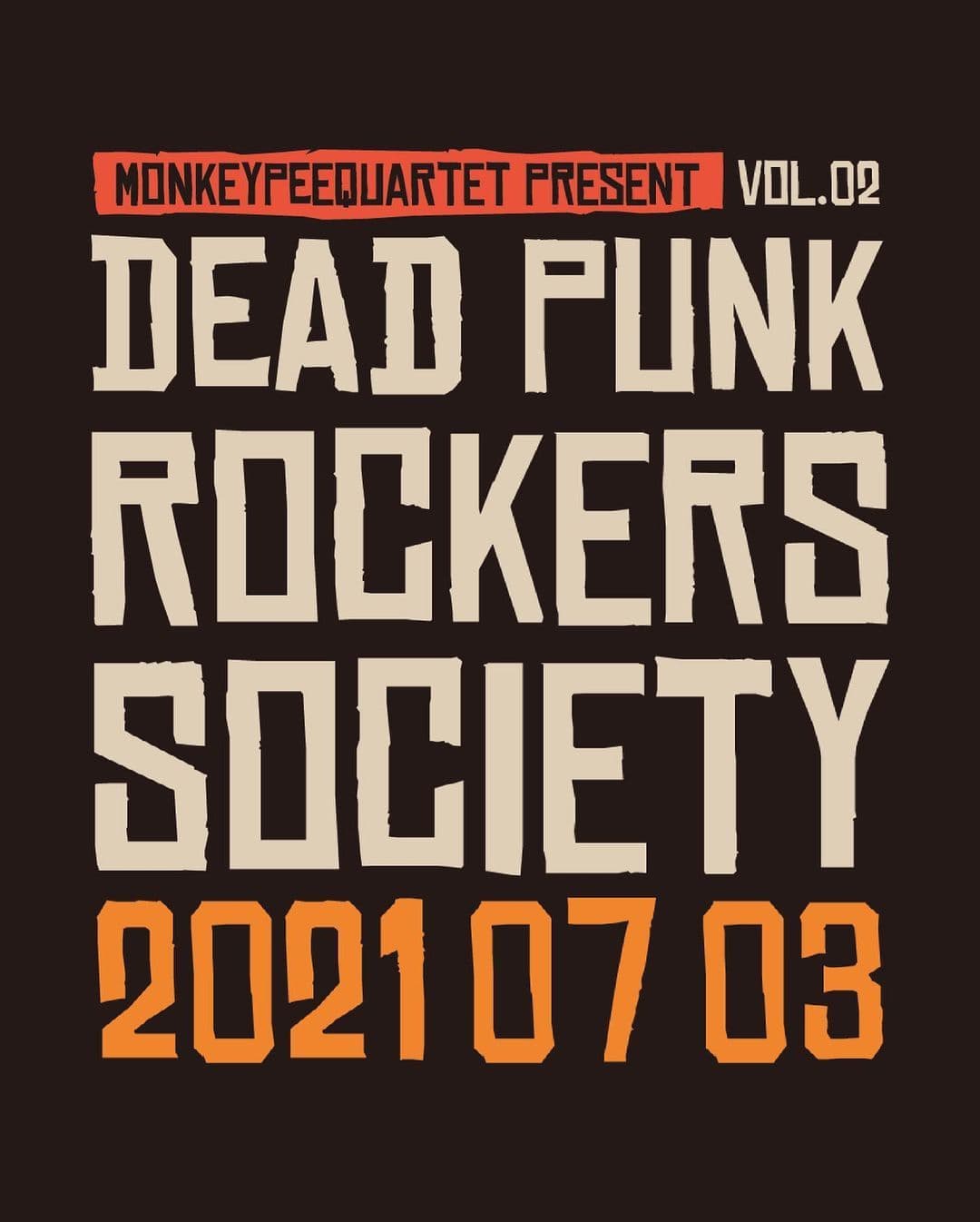 Dead Punk Rockers Society vol.2 poster 2