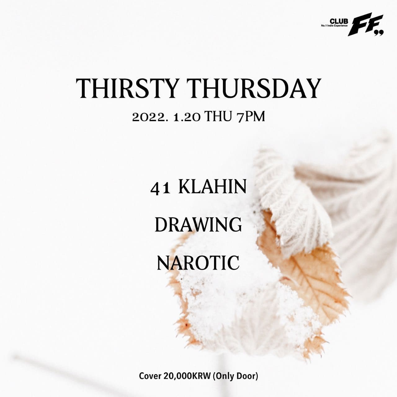 Thirsty Thursday poster 2