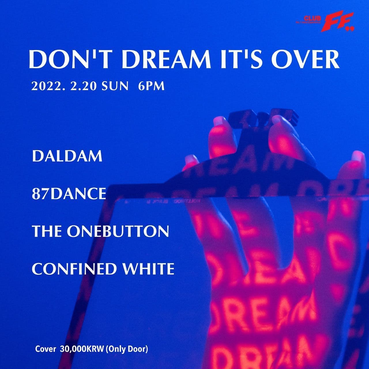 Don’t Dream It’s Over poster 2