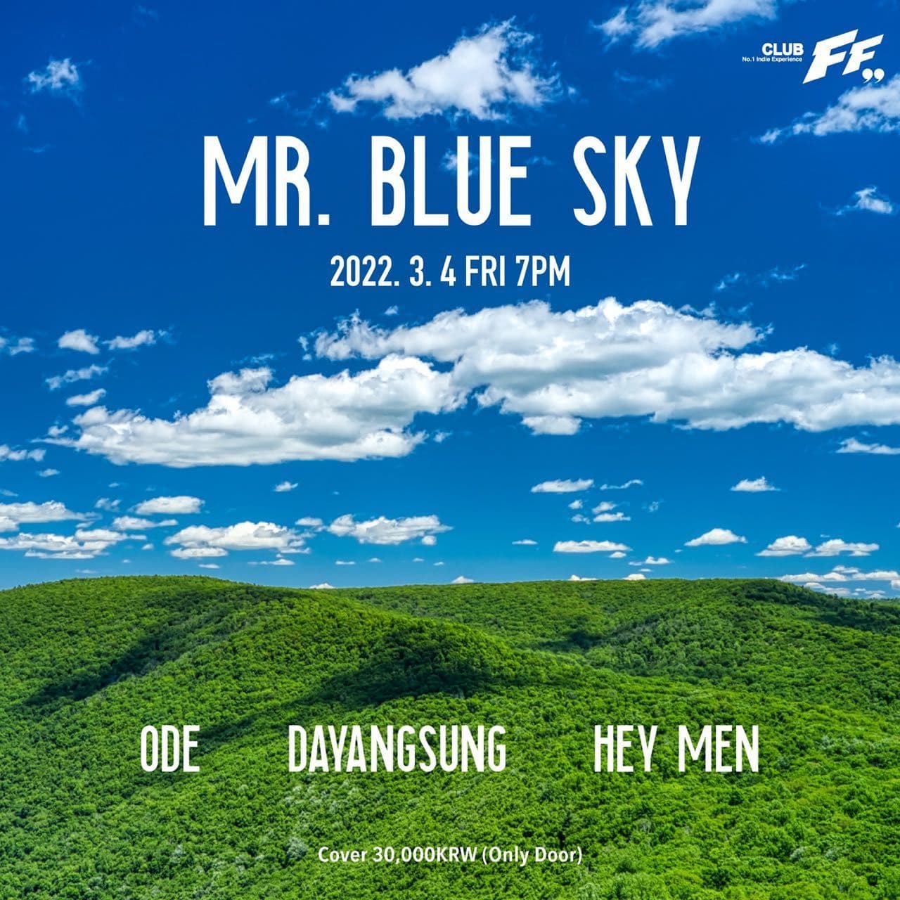 Mr.  Blue Sky  poster 2