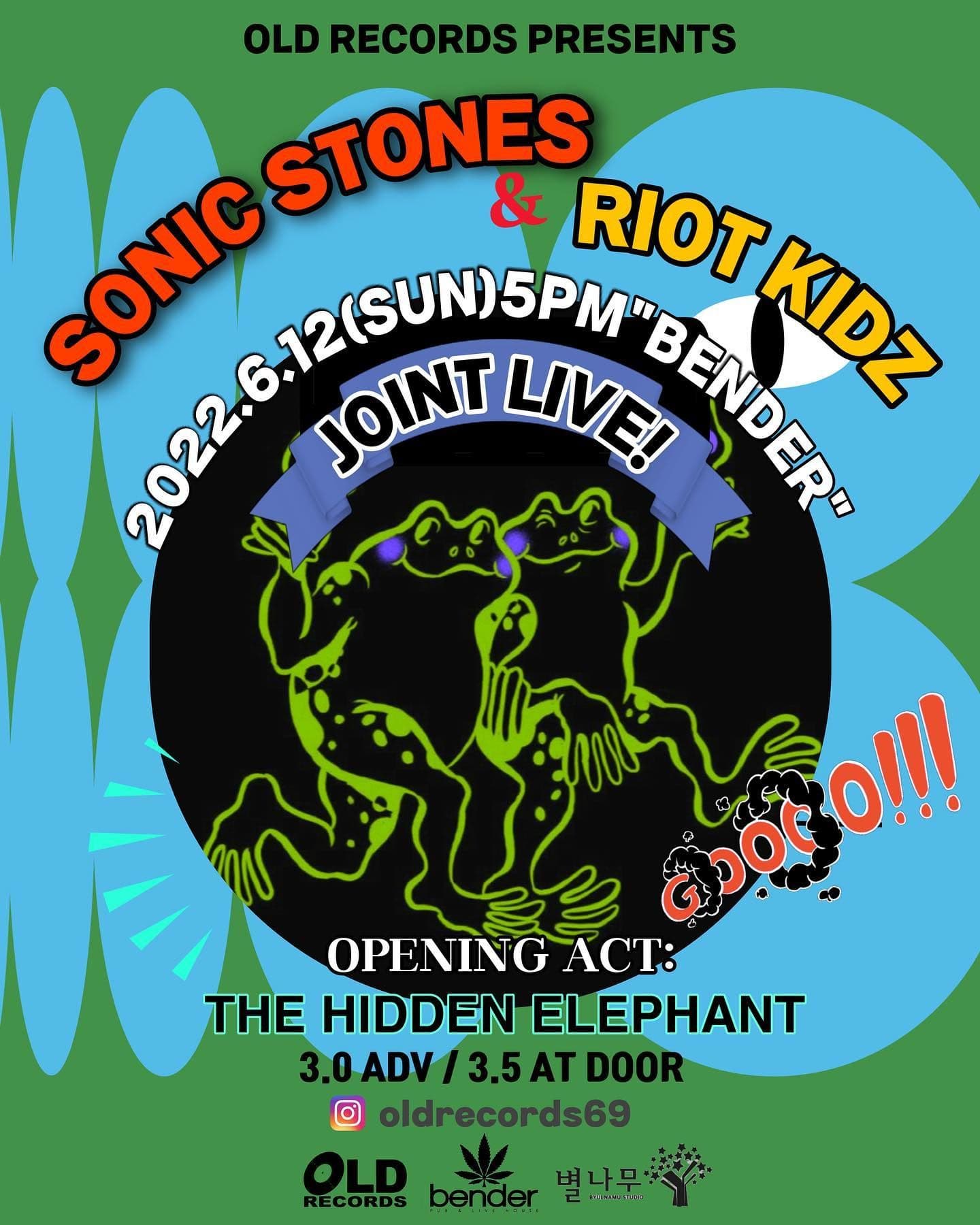 「SONIC STONES & RIOT KIDZ “JOINT LIVE!”」