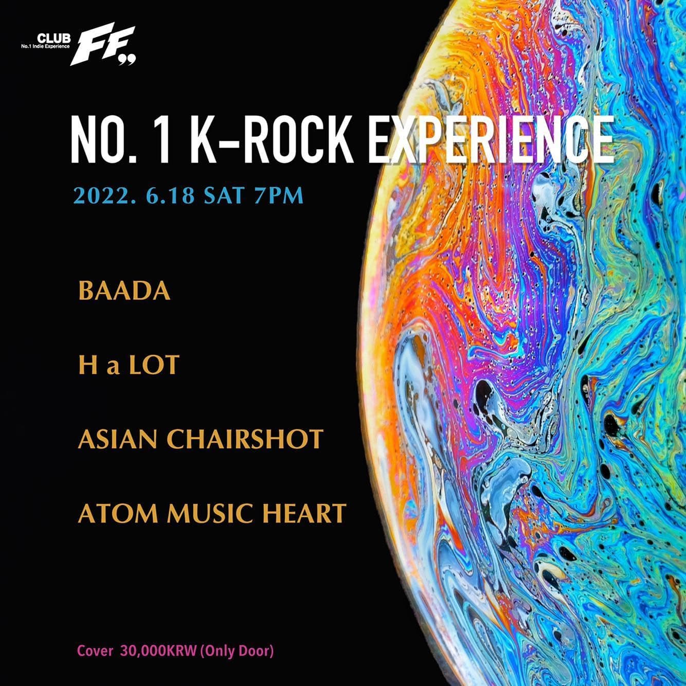 No.1  K-ROCK Experience poster 2