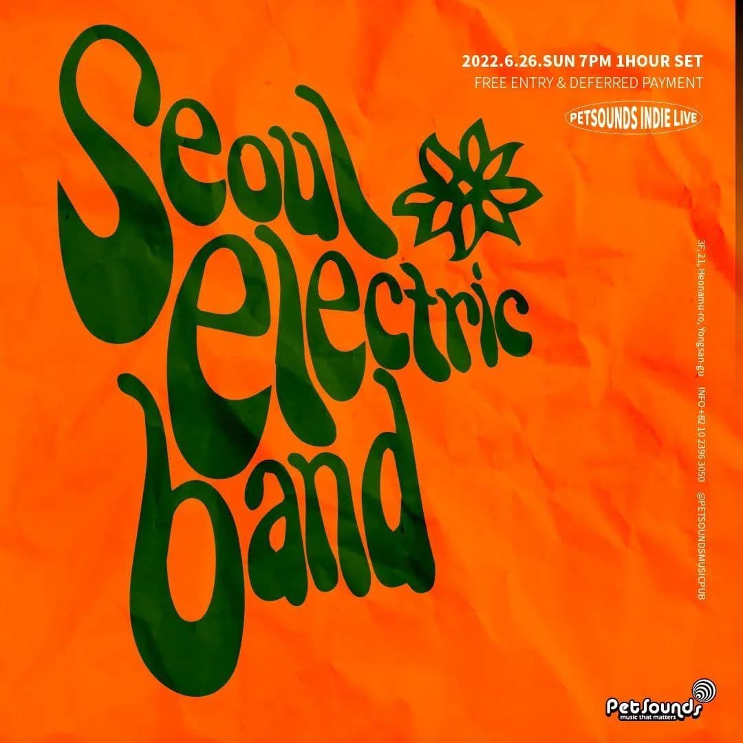 펫사운즈 인디라이브 - 서울전자음악단