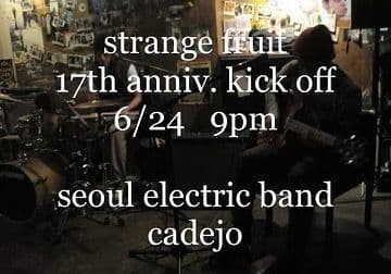 스트레인지 프룻 17주년 첫 공연