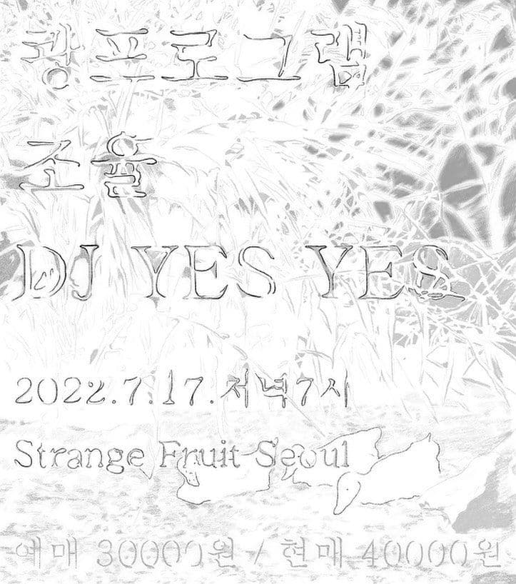  쾅프로그램, 조율, DJ YESYES