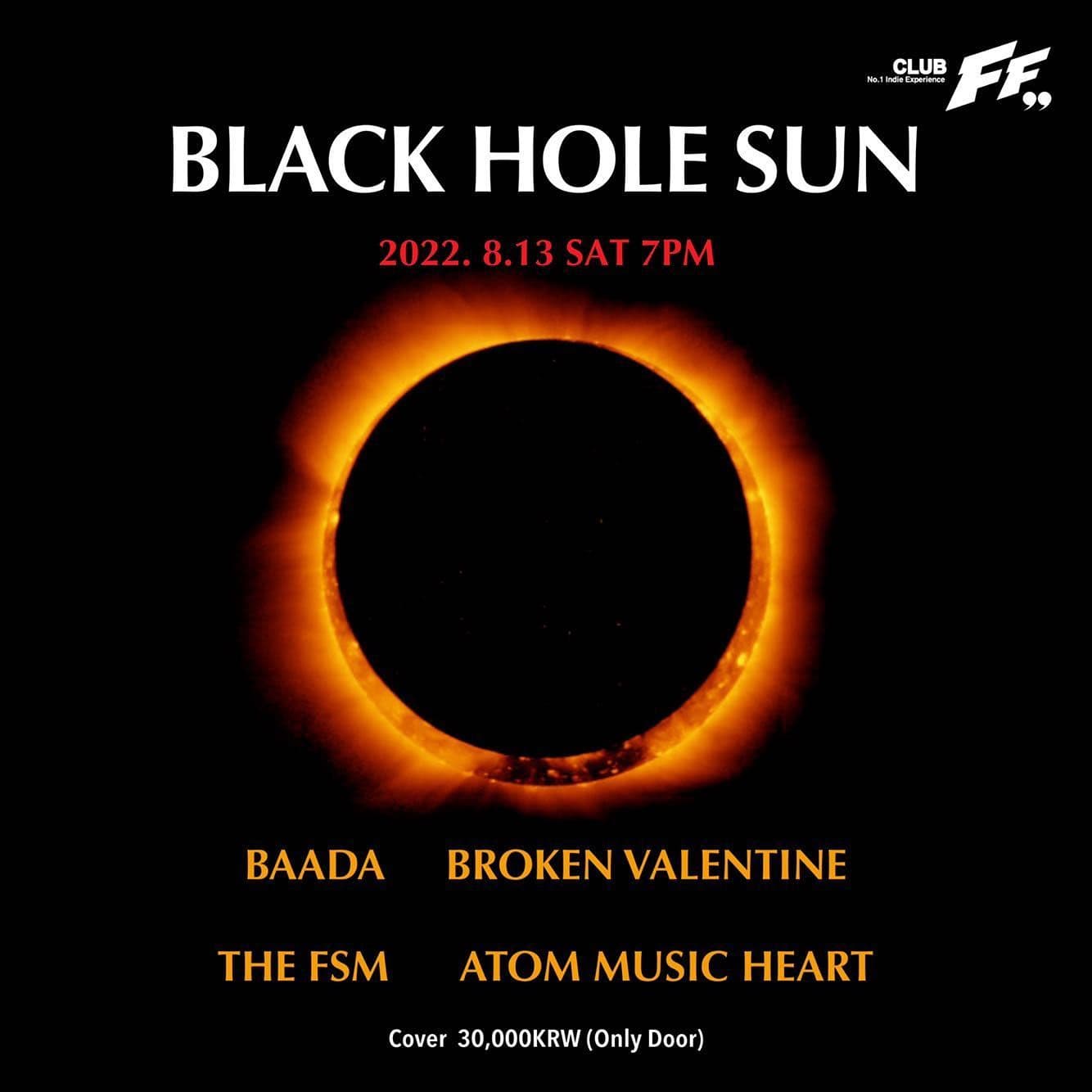 Black Hole Sun poster 2