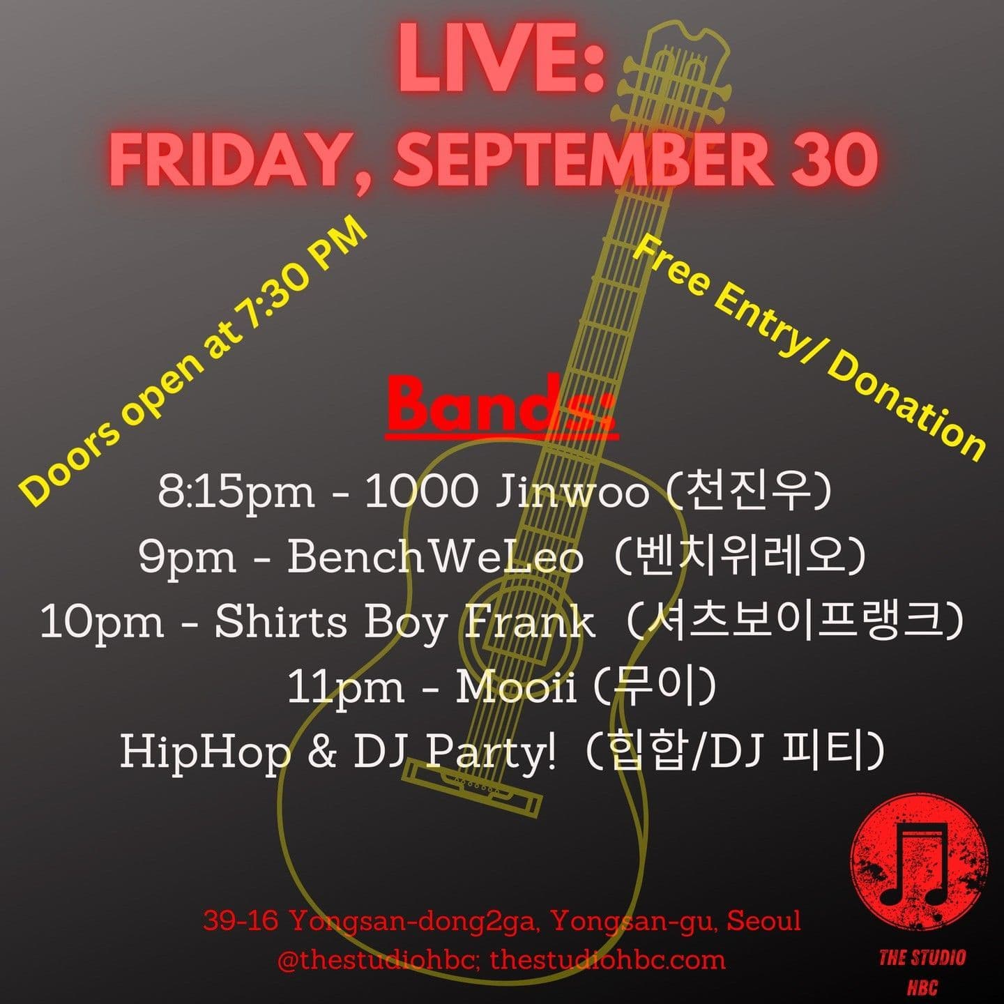 LIVE: FRIDAY, SEPTEMBER, 30