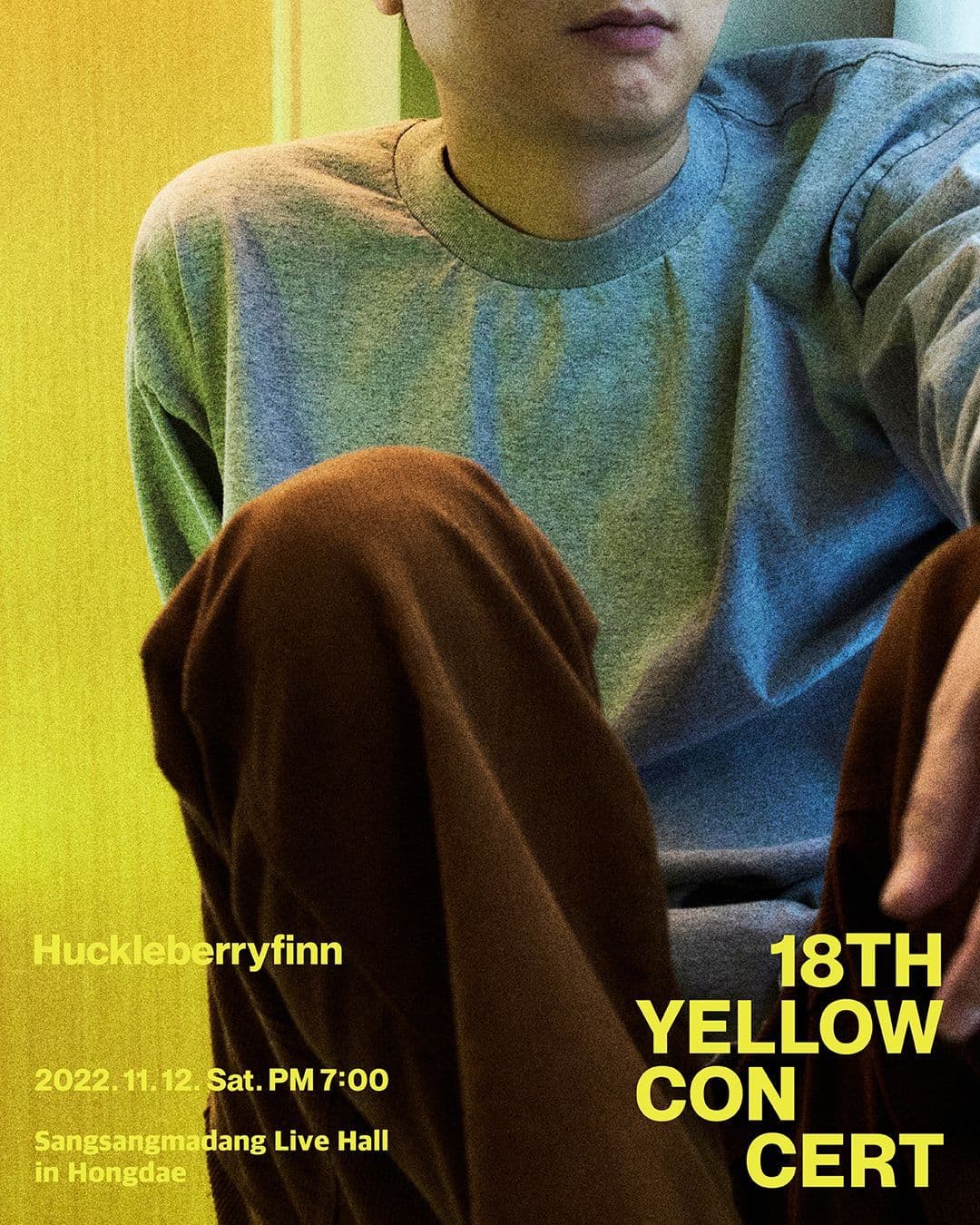 허클베리핀 18th 옐로우콘서트 poster 2
