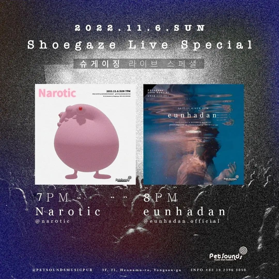 펫사운즈 인디라이브 - 나로틱, 은하단