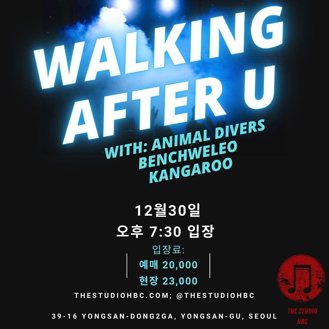WALKING AFTER U poster 2