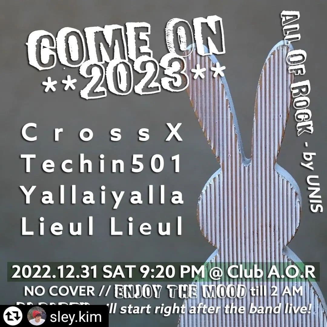 Adiós 2022! & Come On 2023 - by UNIS poster 2