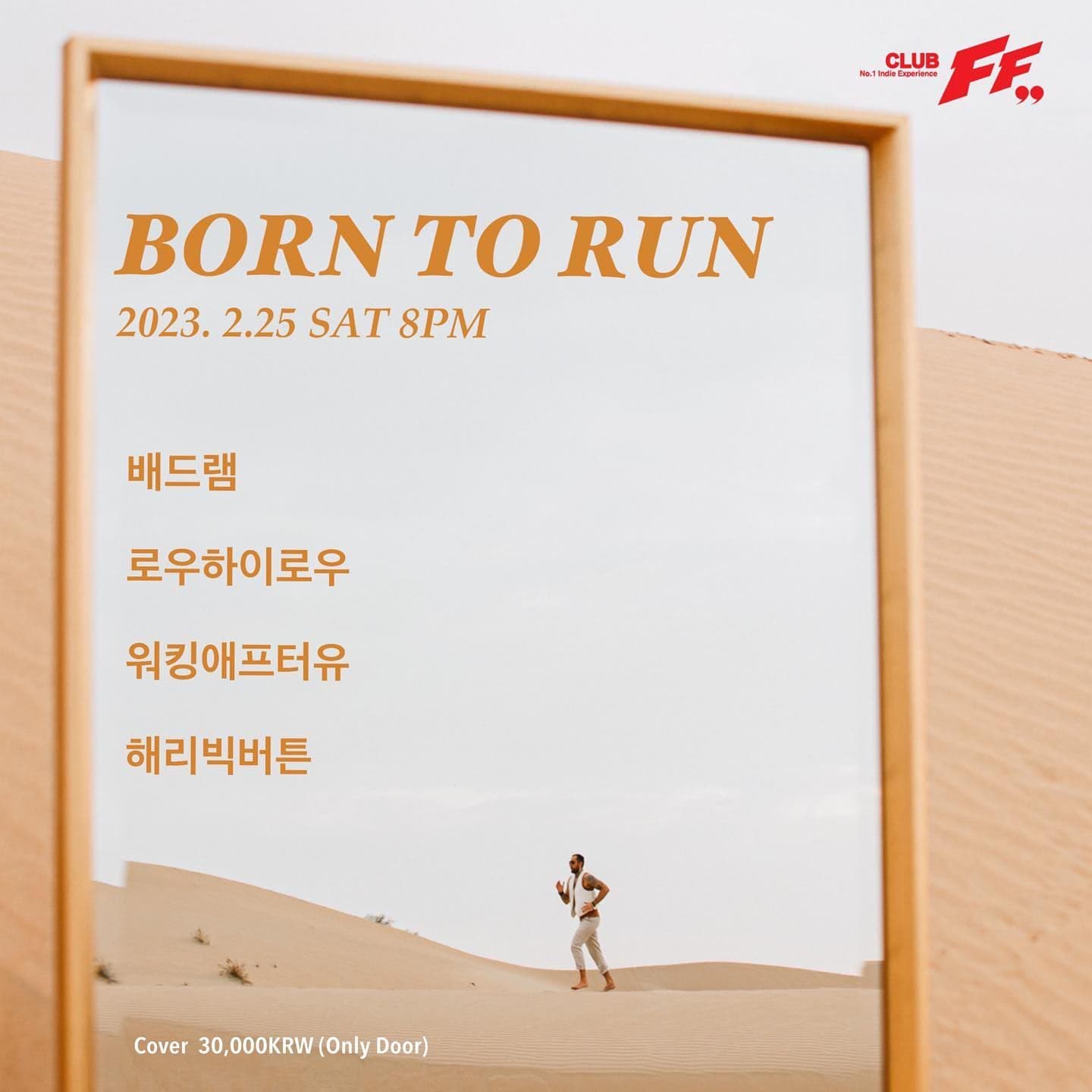 Born to Run poster 2