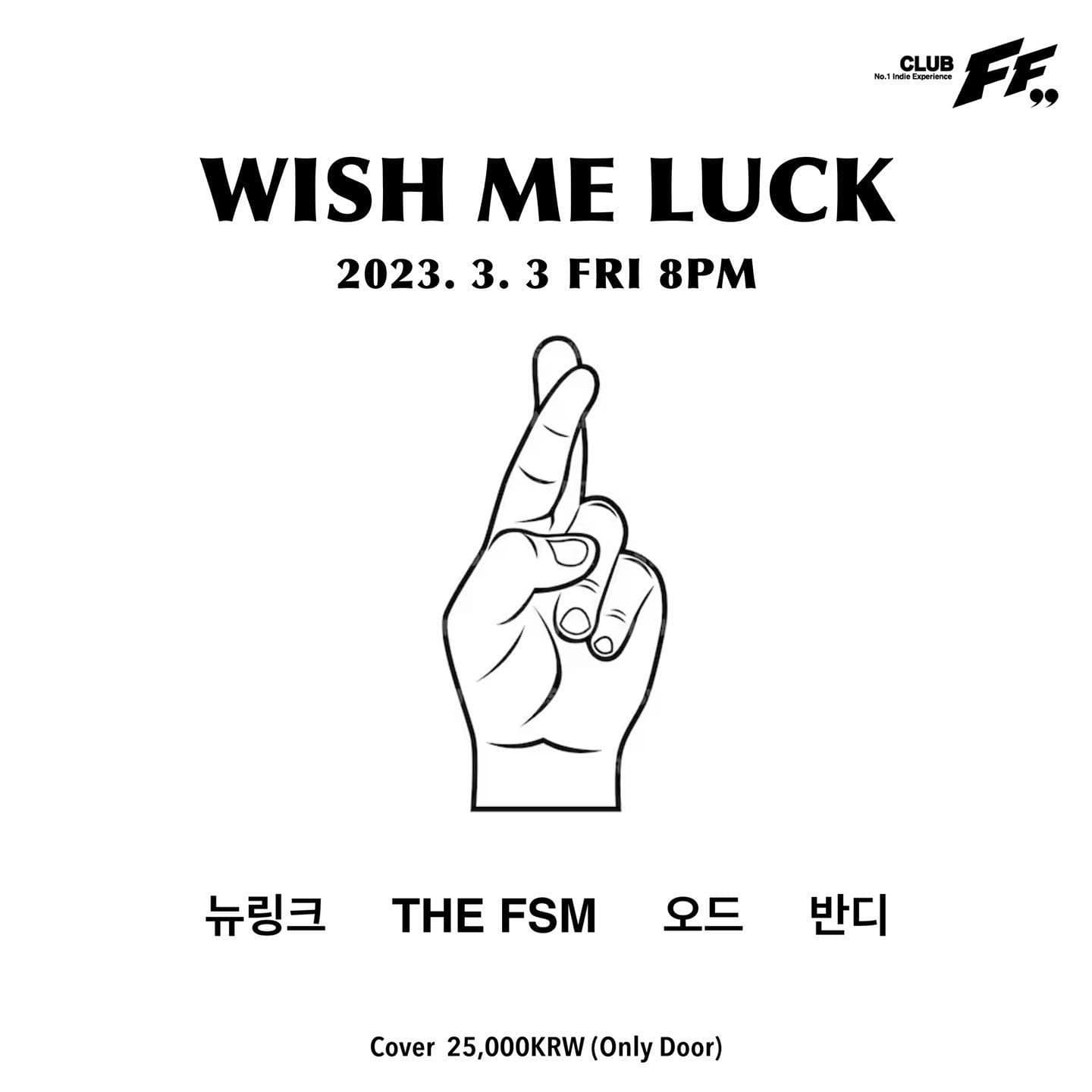 WISH ME LUCK  poster 2