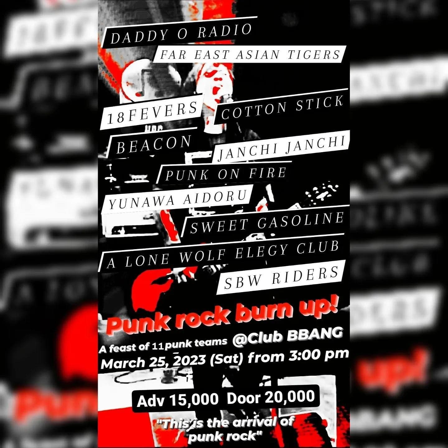 펑크록불타오르라 1탄 poster 2