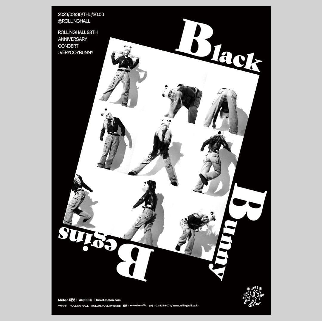 <베리코이버니 단독 콘서트 'Black Bunny Begins' : 롤링 28주년 기념 공연>