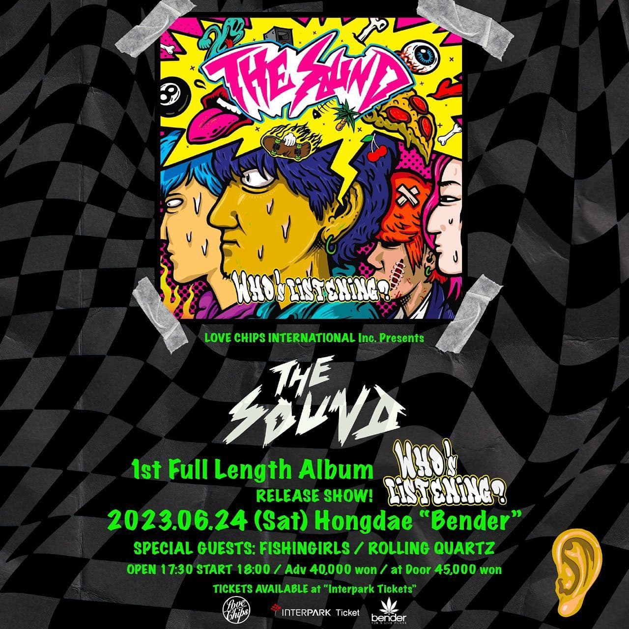 「THE SOUND」 첫 번째 정규 「Who’s Listening?」 발매 기념 공연!