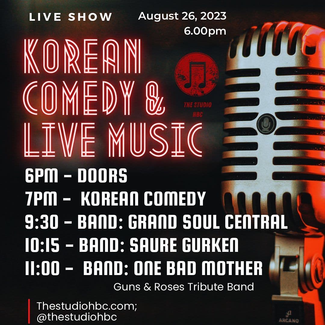 Live show and Korean comedy show