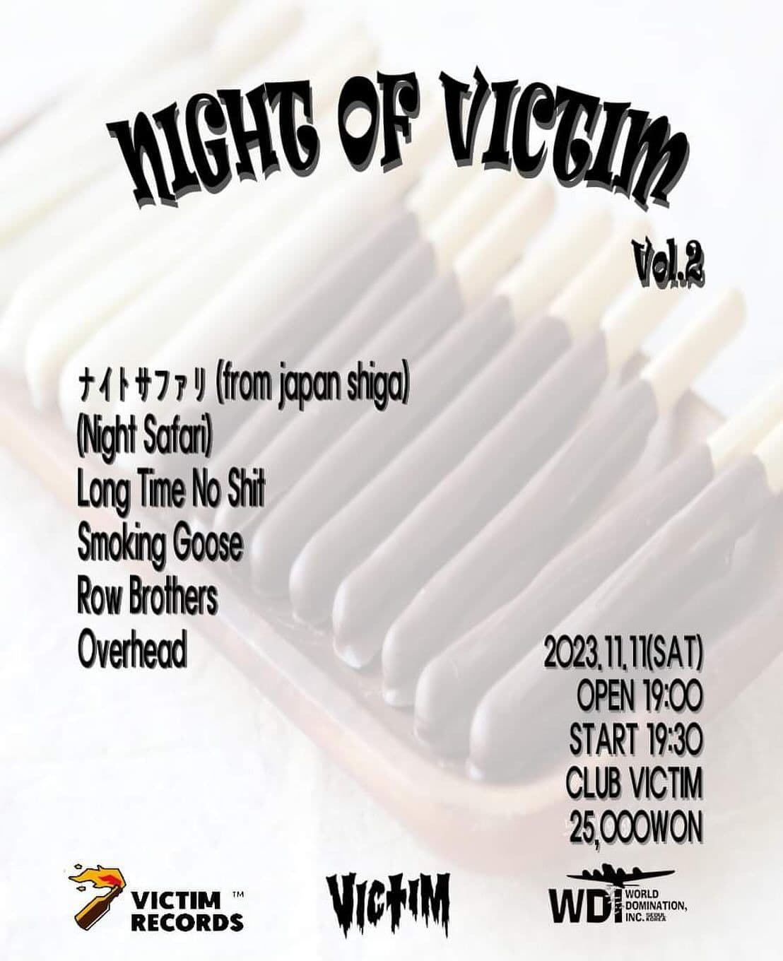 Night Of VICTIM Vol.2 