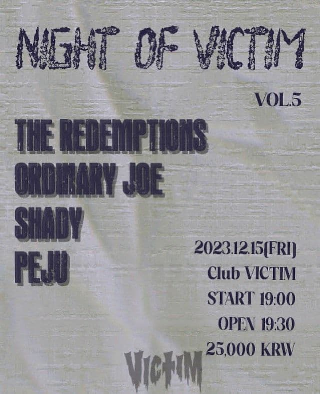 Night Of Victim Vol.5