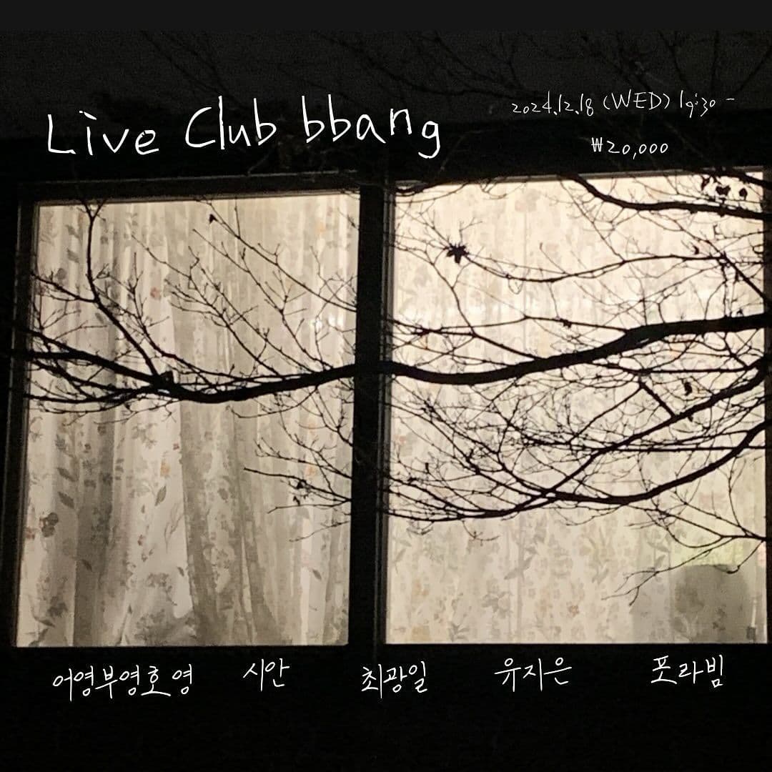 2024년 12월 클럽빵 공연
