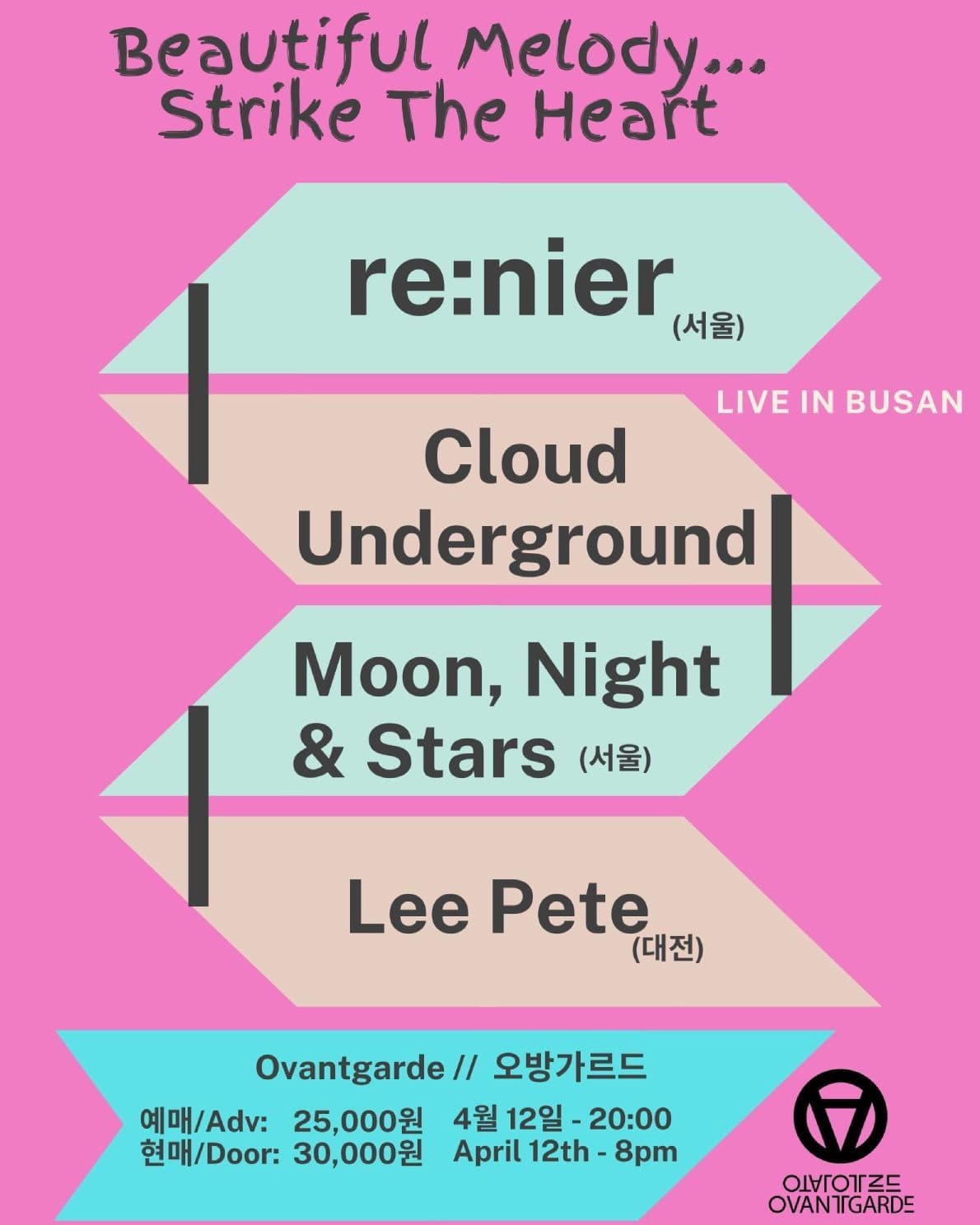 Beautiful Melody...Strike The Heart - 리니어, 클라우드 언더그라운드, Moon night & Stars, LEE PETE