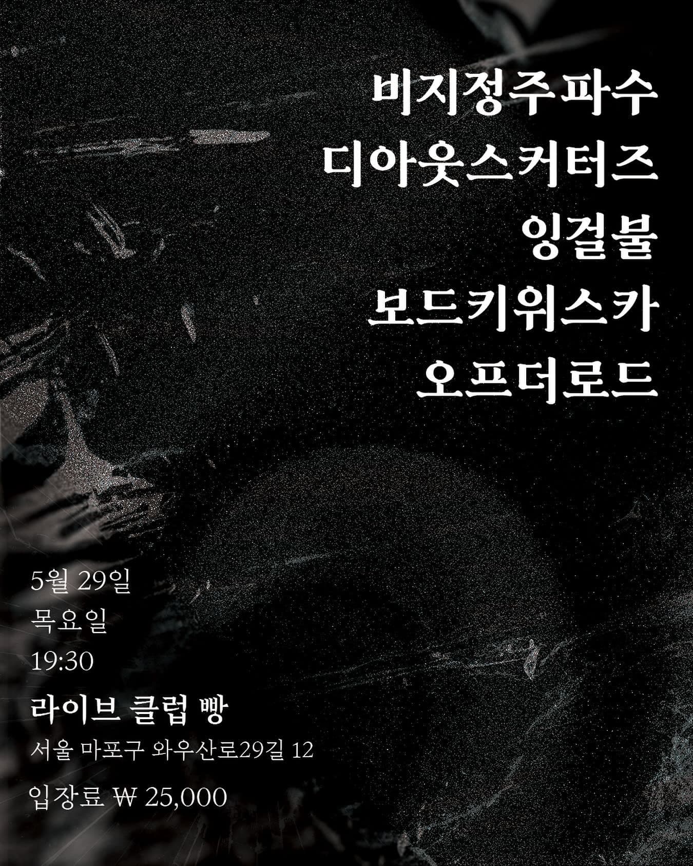 2025년 5월 클럽빵 공연