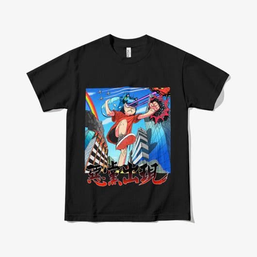 악당출현 티셔츠