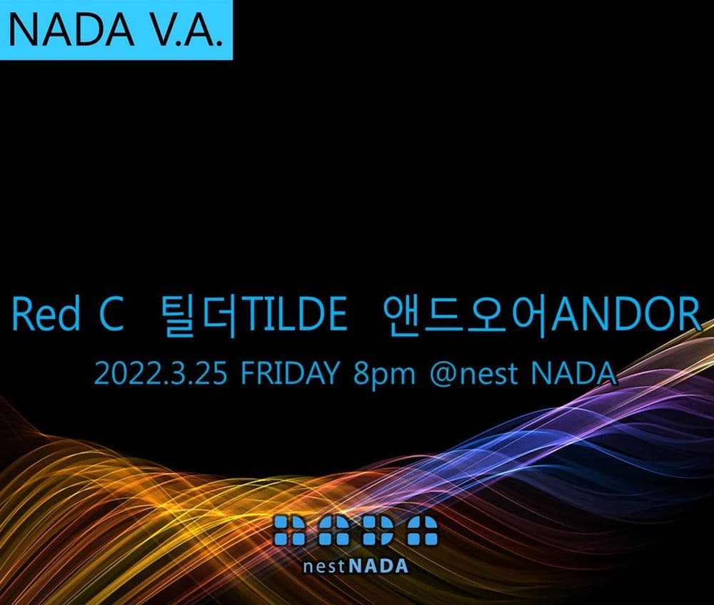 "NADA V.A"  공연 포스터