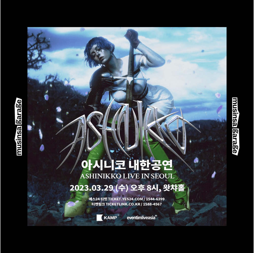 Ashnikko 아시니코 내한공연 공연 포스터