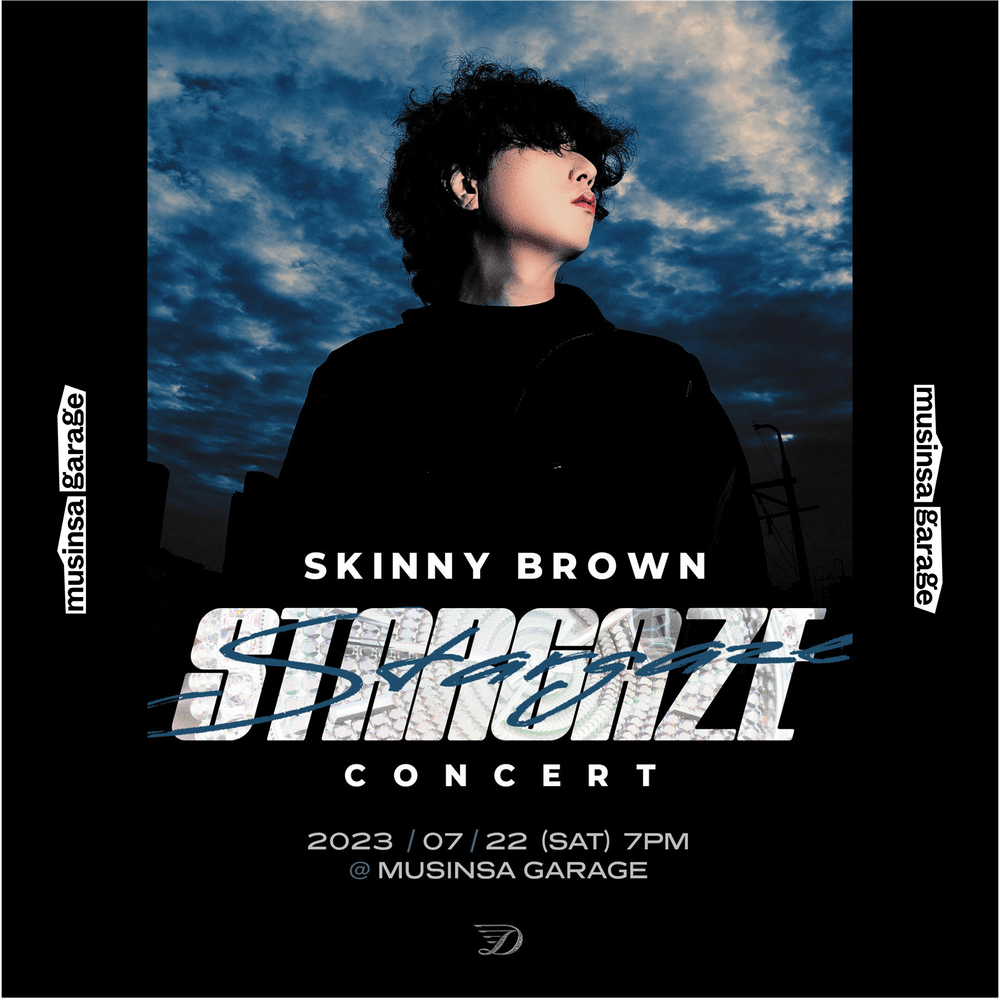 Skinny Brown STARGAZE CONCERT 공연 포스터