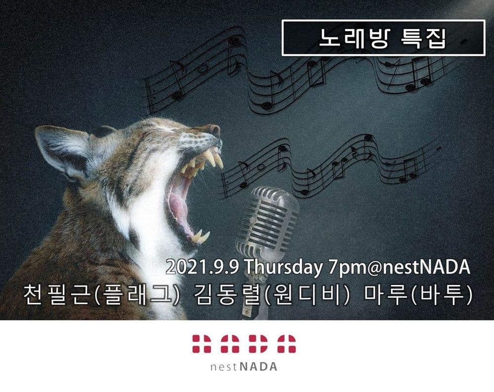 "때론 나홀로 나다 - 노래방 특집"  공연 포스터