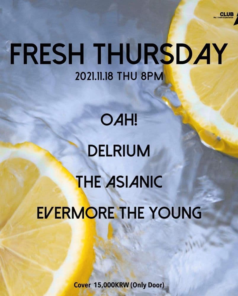 Fresh Thursday 공연 포스터