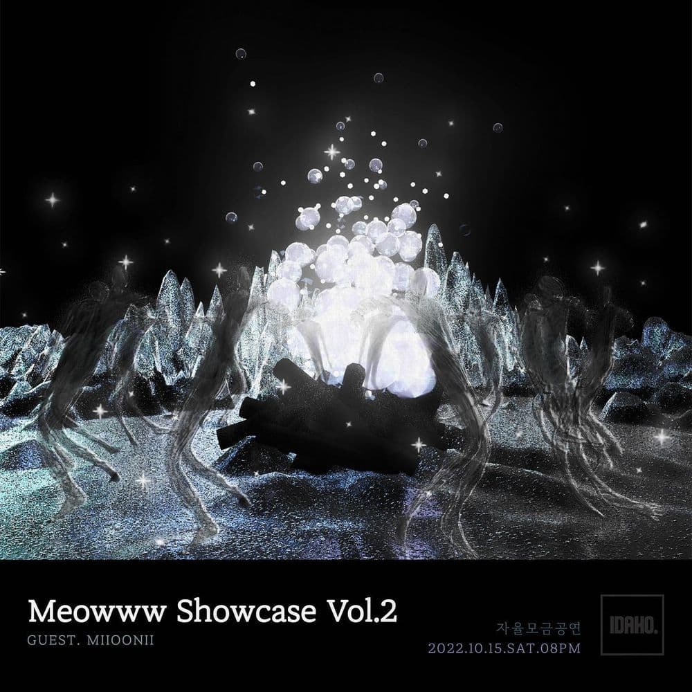 2022년 10월 15일 카페 아이다호 공연 - Meowww Crew 공연 포스터