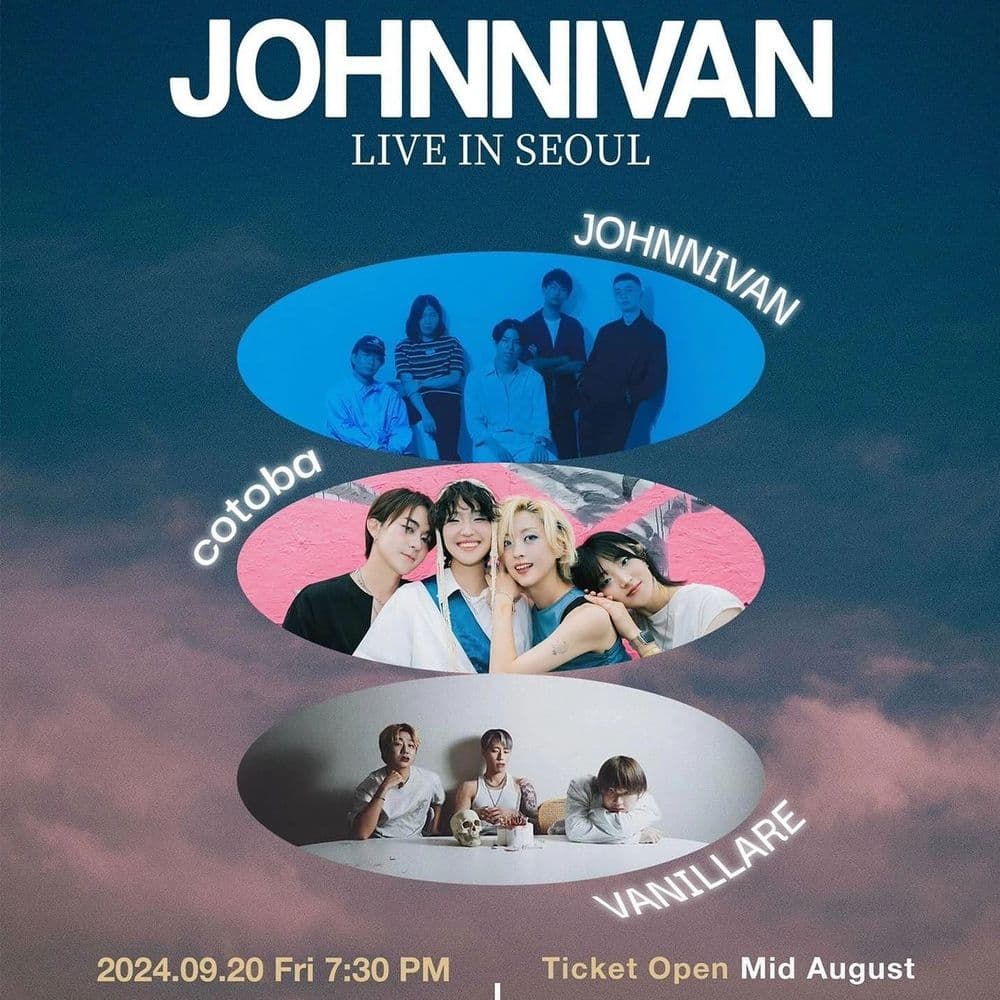 JOHNNIVAN - LIVE IN SEOUL DAY1 공연 포스터