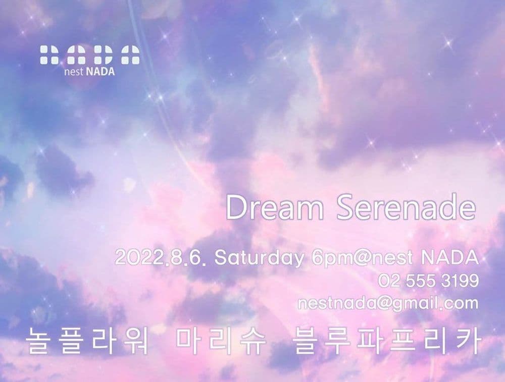 "Dream Srenade" 공연 포스터