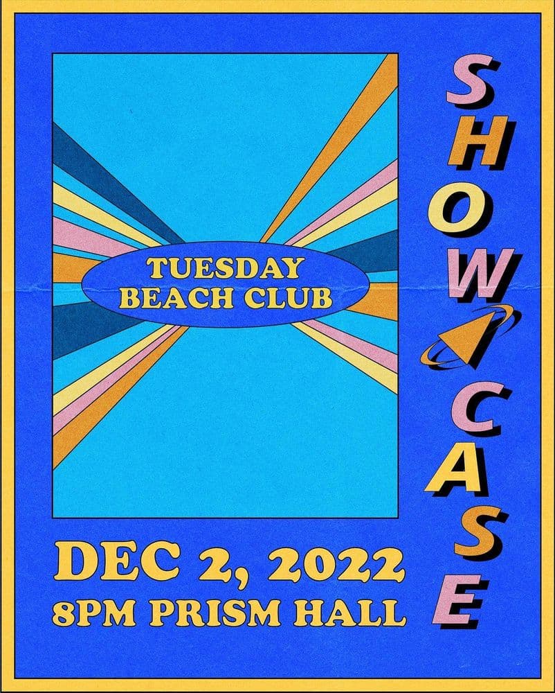2022 Tuesday Beach Club 1st EP SHOWCASE 공연 포스터