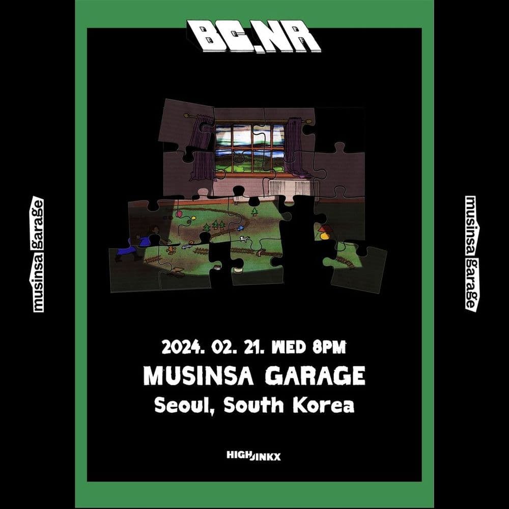 [Black Country, New Road Live in Seoul] 공연 포스터