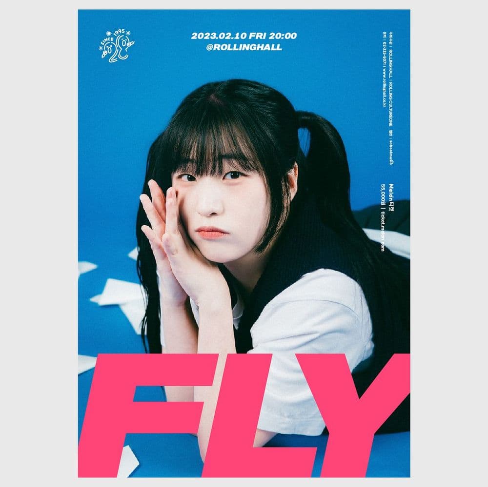 <김마리 단독 콘서트 'Fly!' : 롤링 28주년 기념 공연> 공연 포스터