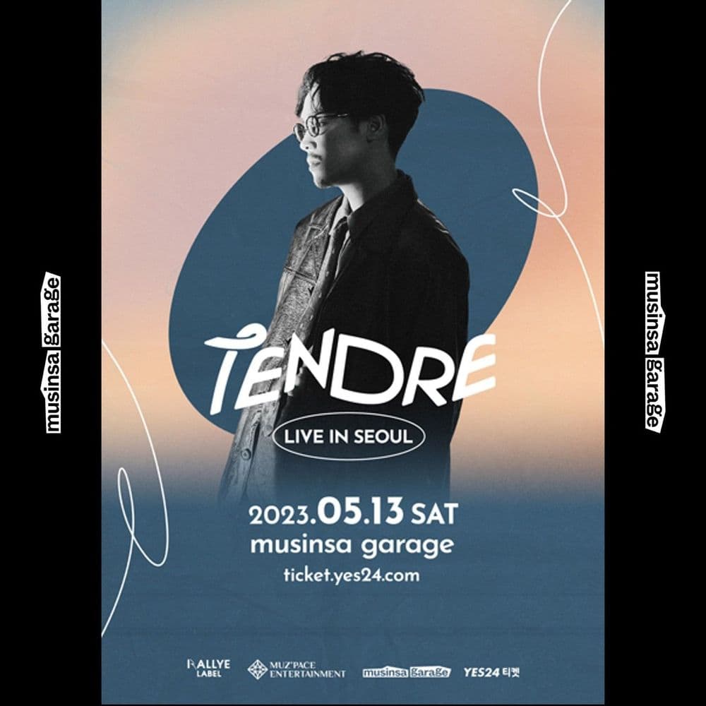 TENDRE Live in SEOUL 공연 포스터