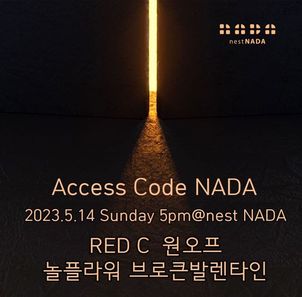 "Access Code NADA"  공연 포스터