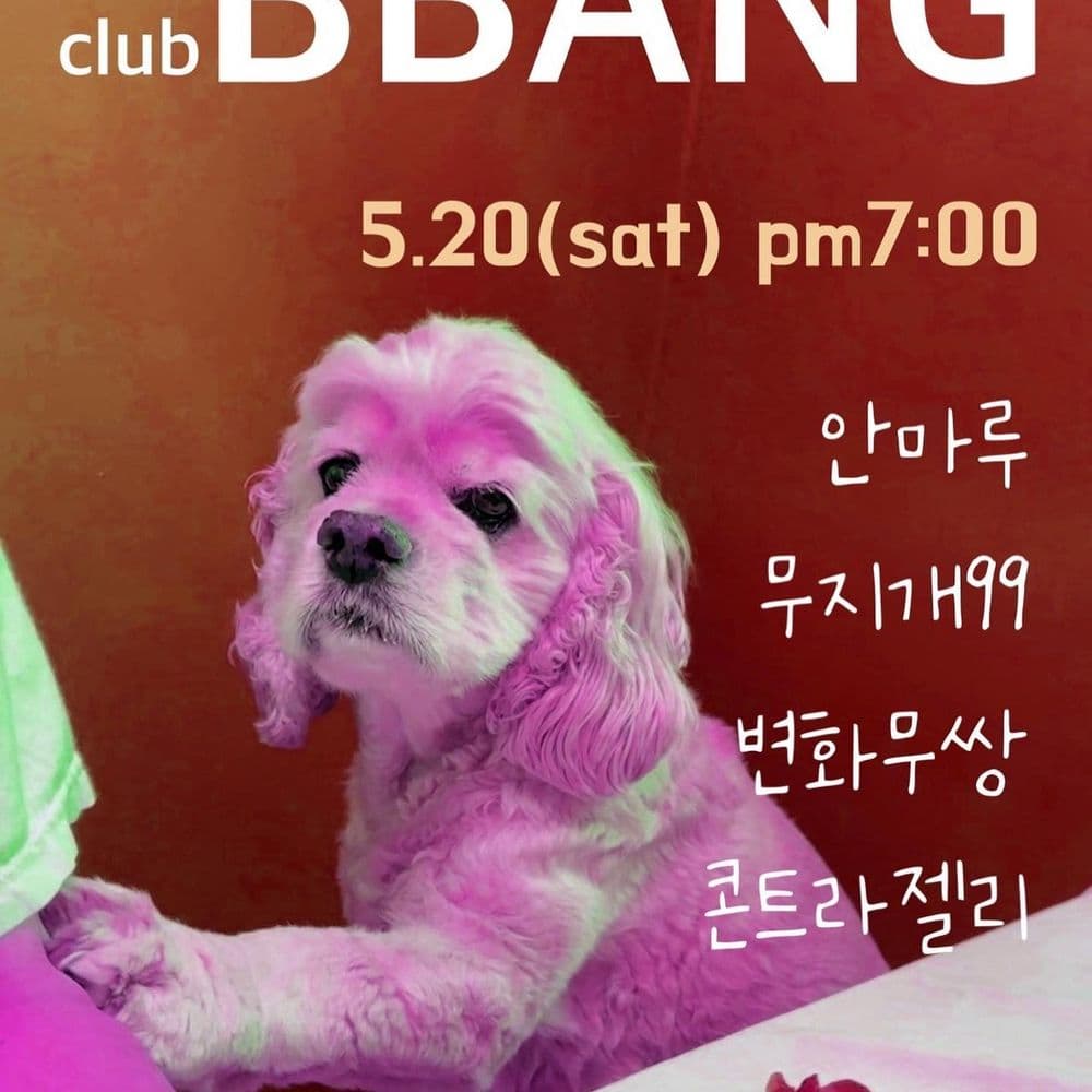 2023년 5월 클럽빵 공연 공연 포스터