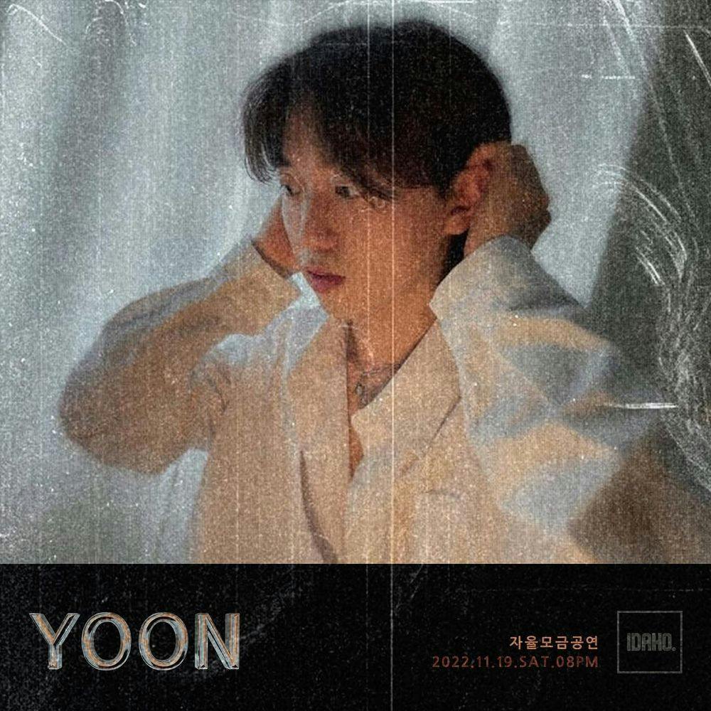 2022년 11월 19일 카페 아이다호 공연 - YOON 공연 포스터