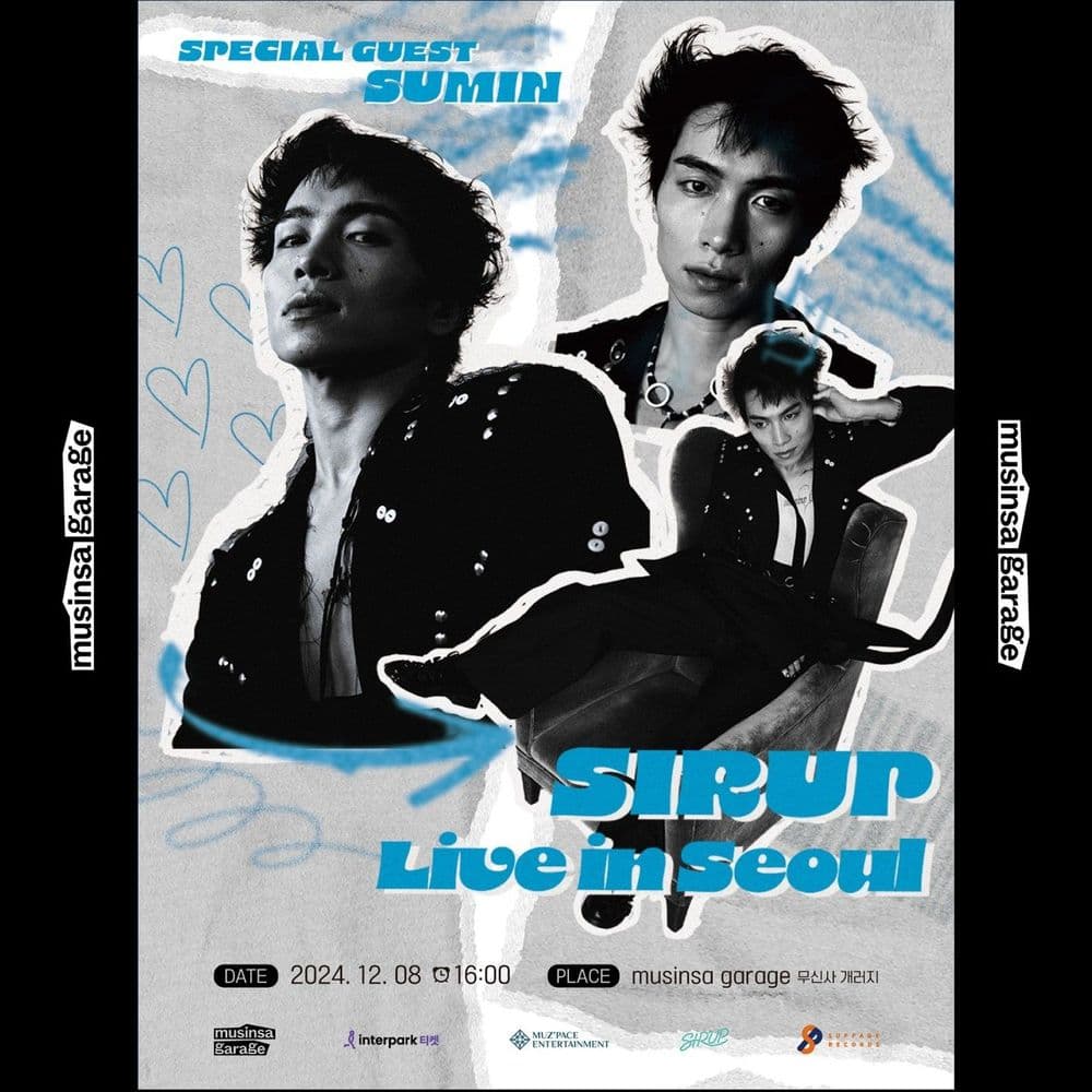 [SIRUP Live in Seoul] 공연 포스터