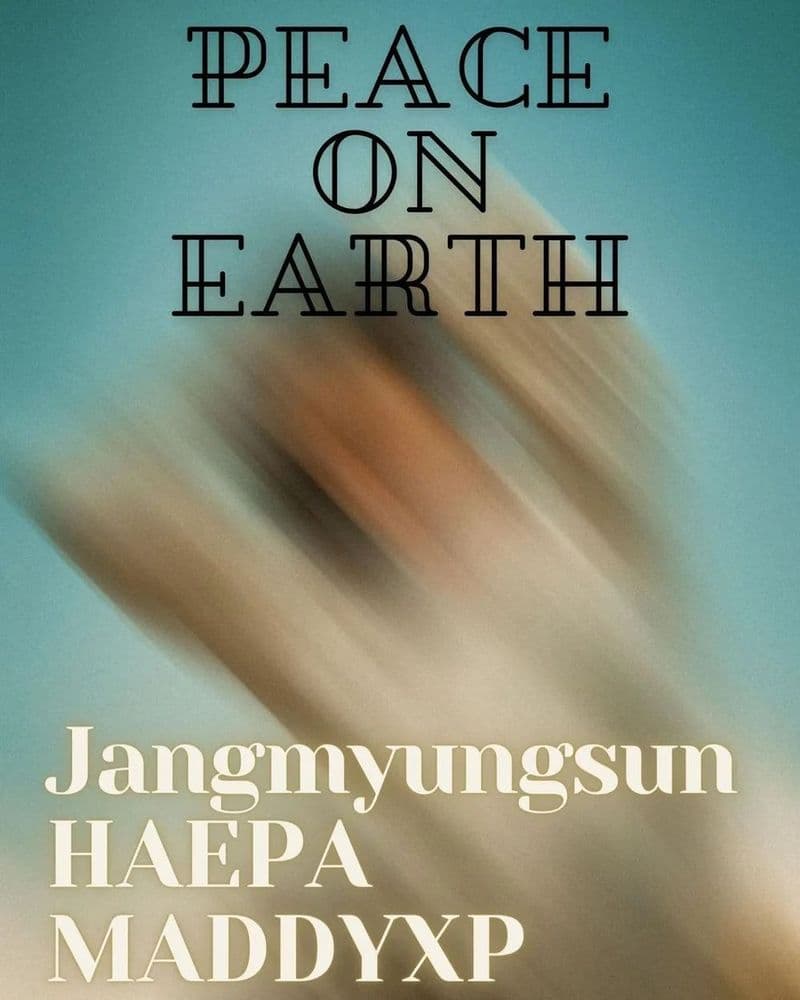 PEACE ON EARTH 공연 포스터
