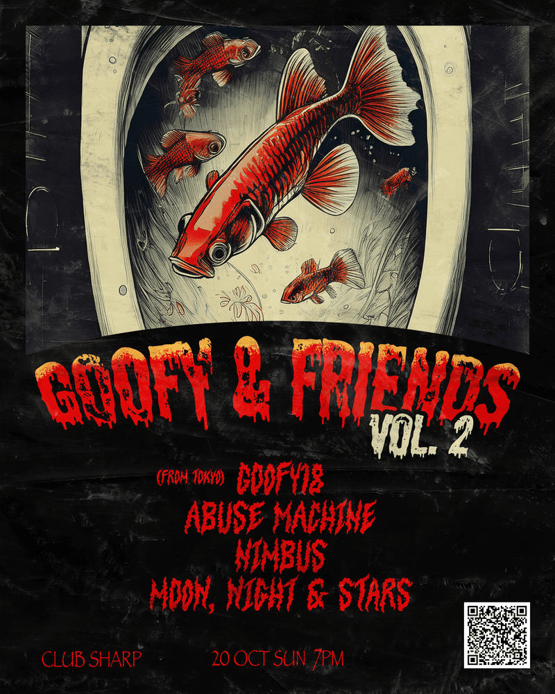 Goofy & Friends Vol.2 공연 포스터