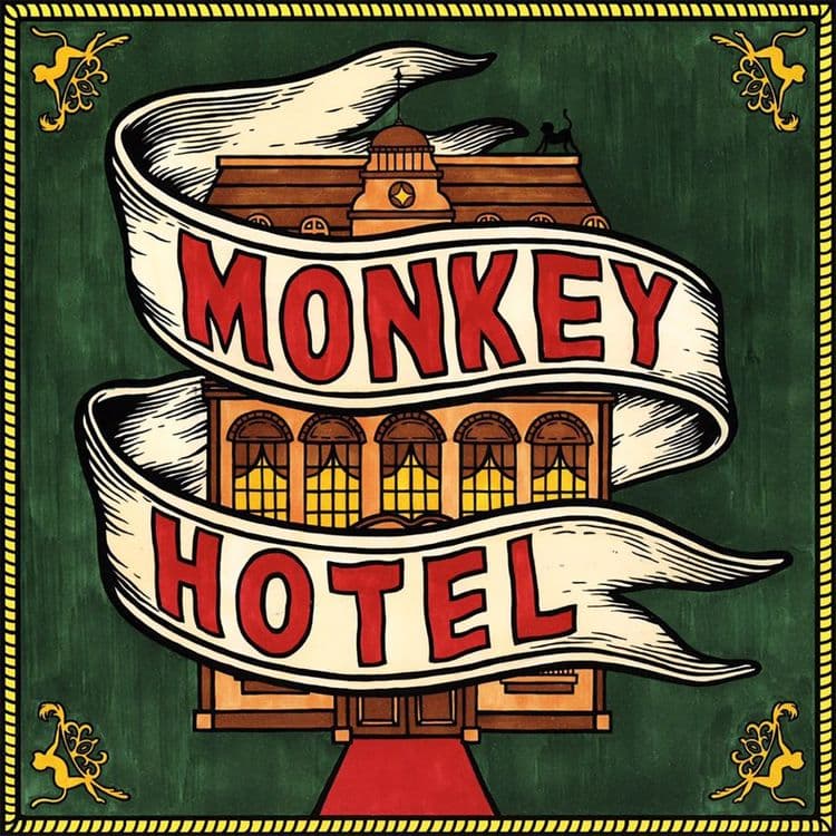 뮤지션 잔나비의 앨범 MONKEY HOTEL 아트 커버