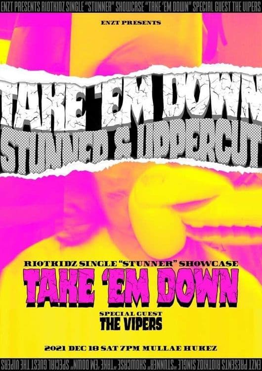 TAKE'EM DOWN 공연 포스터