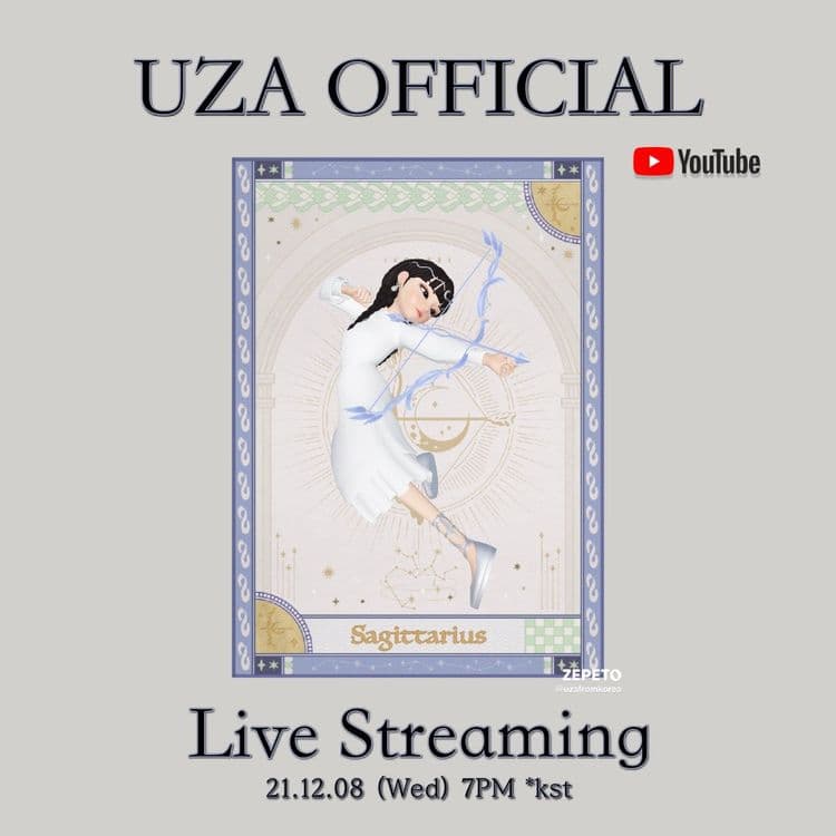 UZA Official Live Streaming 공연 포스터
