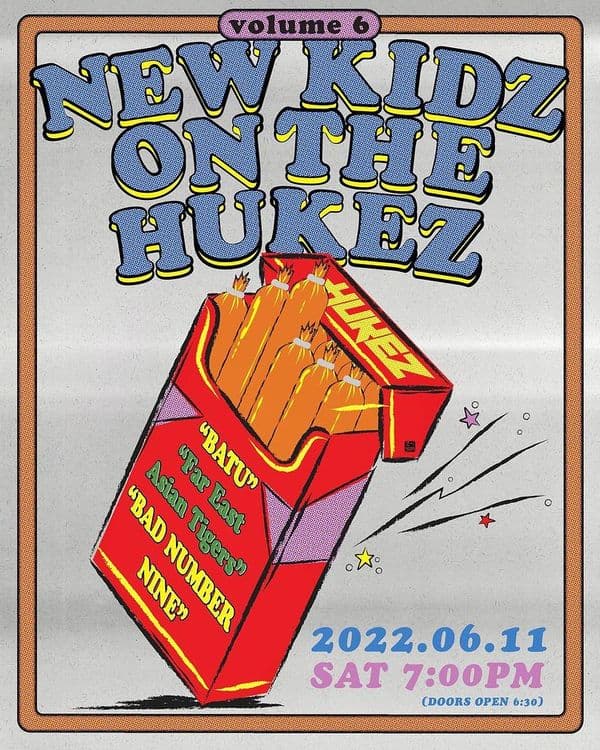 [뉴키즈온더후케즈: New Kidz on the HUKEZ] vol.6 공연 포스터